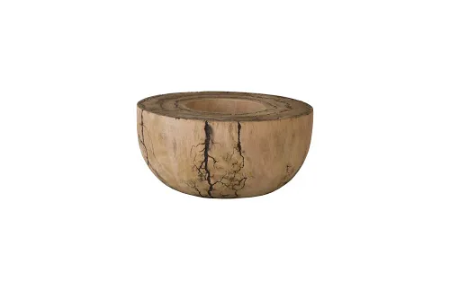 lightning bowl, mango wood