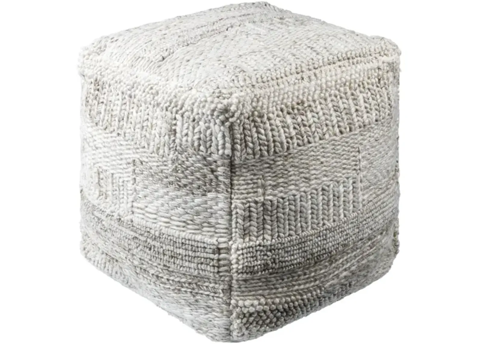 Gabon GNPF-002 18"H x 18"W x 18"D Pouf