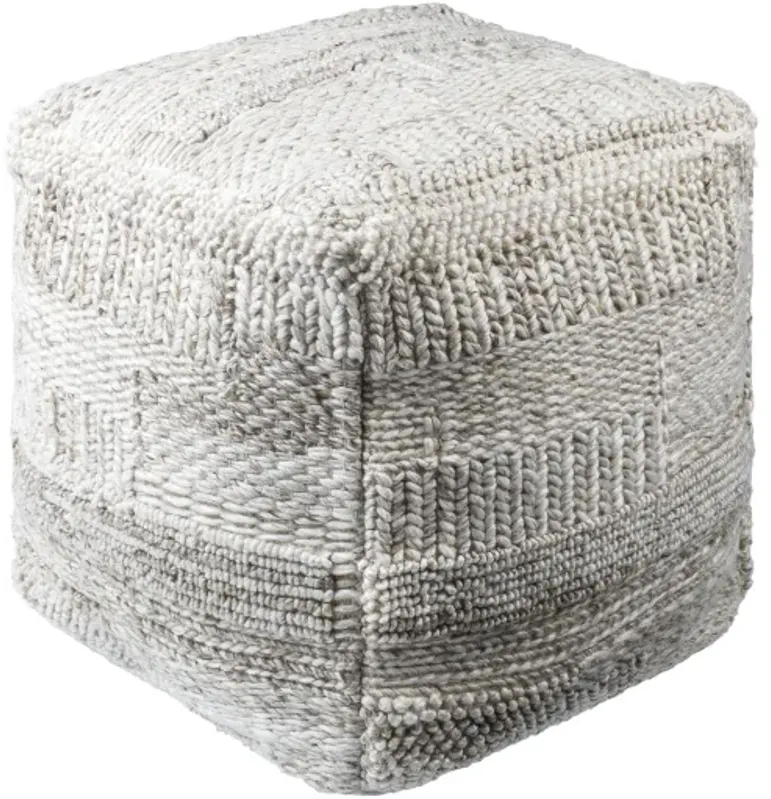 Gabon GNPF-002 18"H x 18"W x 18"D Pouf