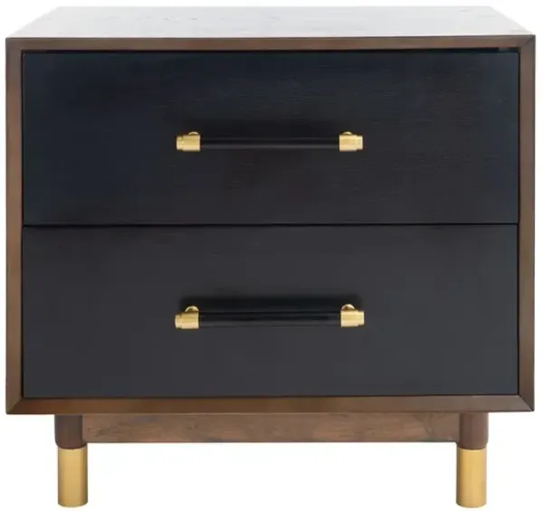 JUSTICE 2 DRAWER NIGHTSTAND
