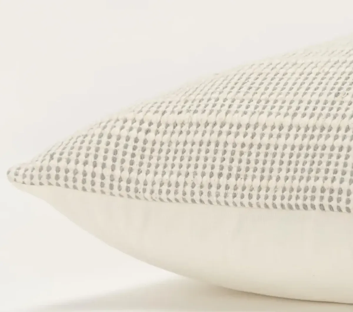 stripe grey Pillow