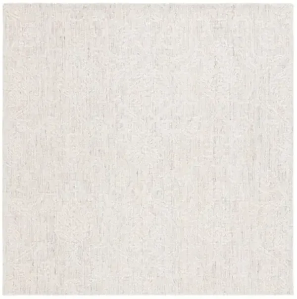 EBONY 111 Blue  6' X 6' Square Square Rug