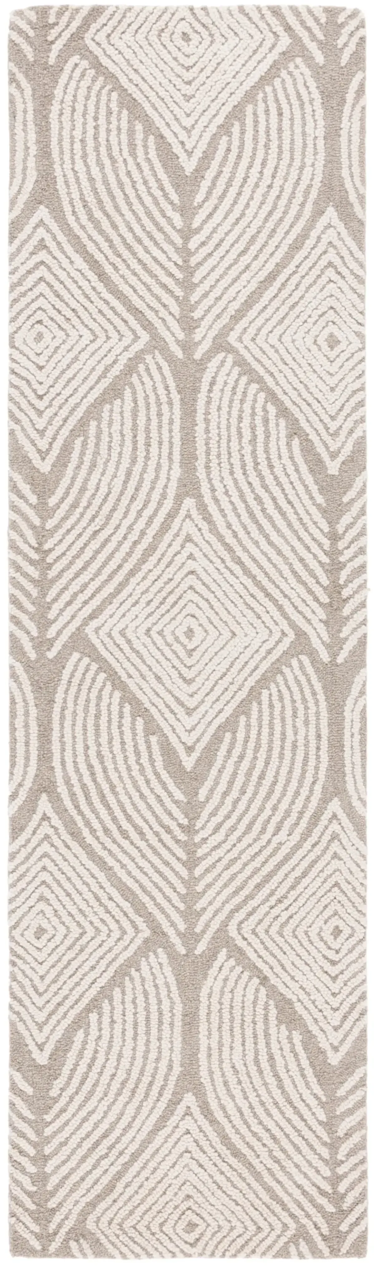 METRO 425 BEIGE  2'-3' x 8' Runner Rug