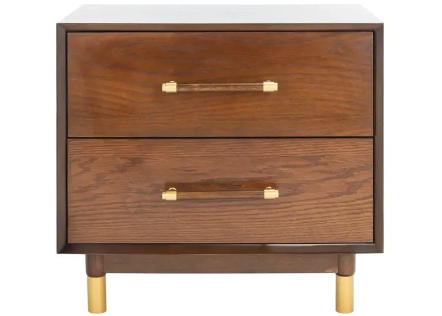 JUSTICE 2 DRAWER NIGHTSTAND