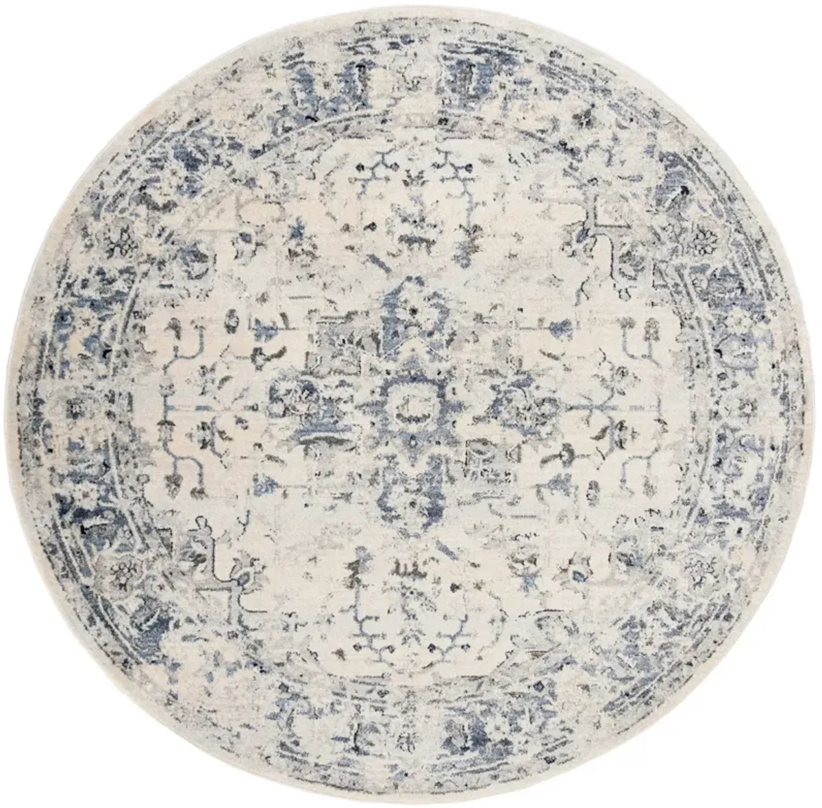 CHARLESTON 411 IVORY  10' x 10' Round Round Rug