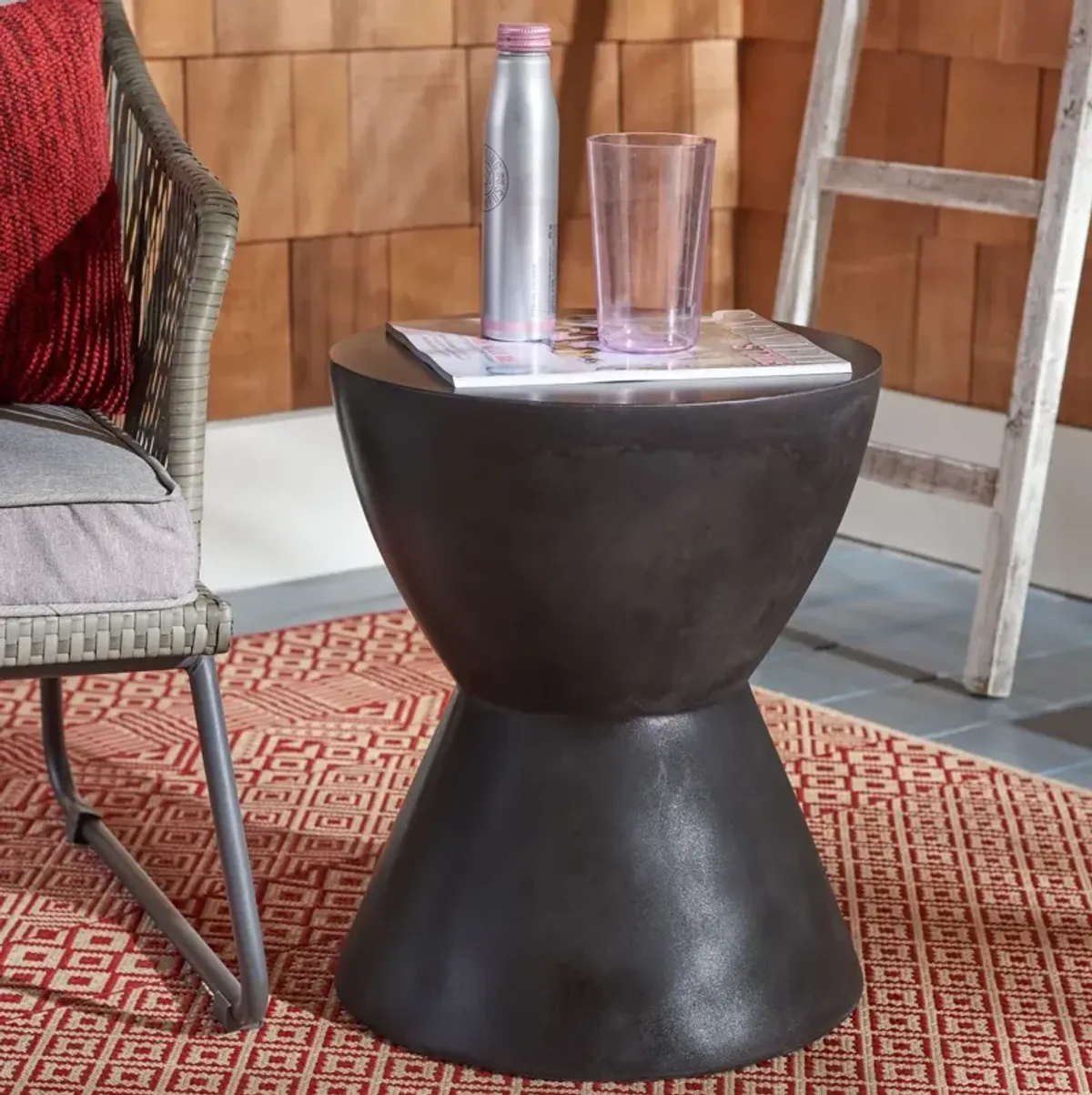 Athena Indoor/Outdoor Accent Stool