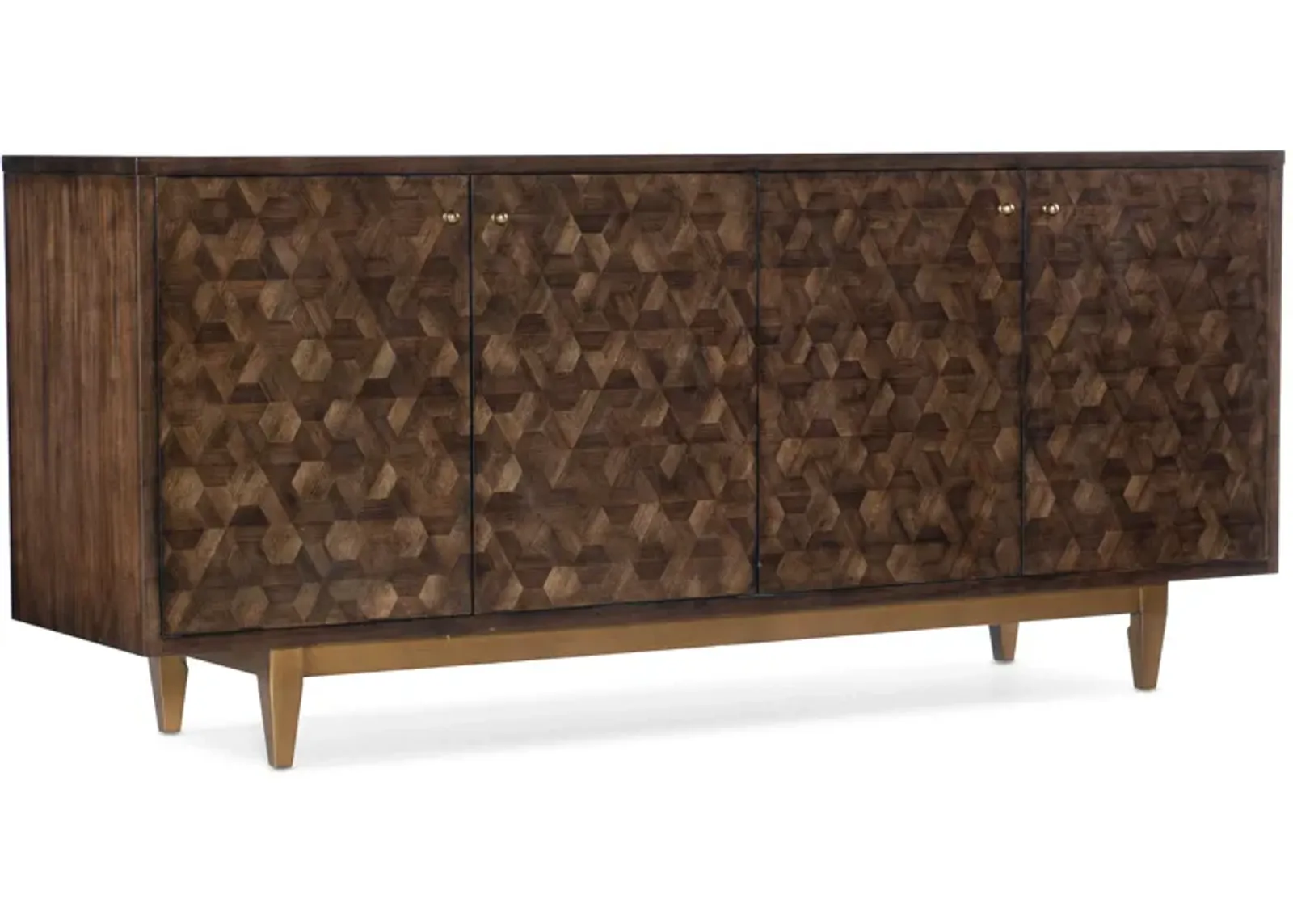 Melange Alpine Four-Door Credenza