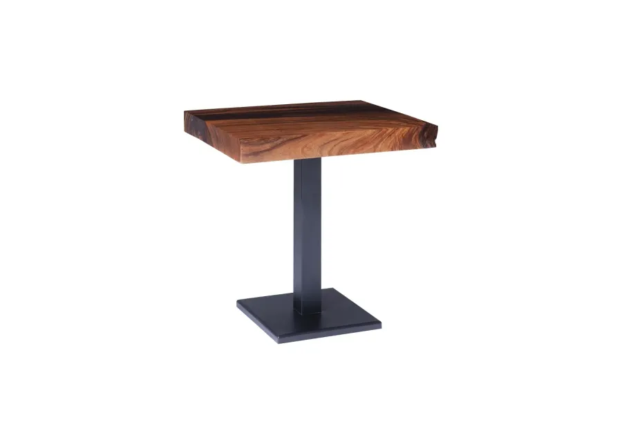 Caf� Dining Table, Metal Leg