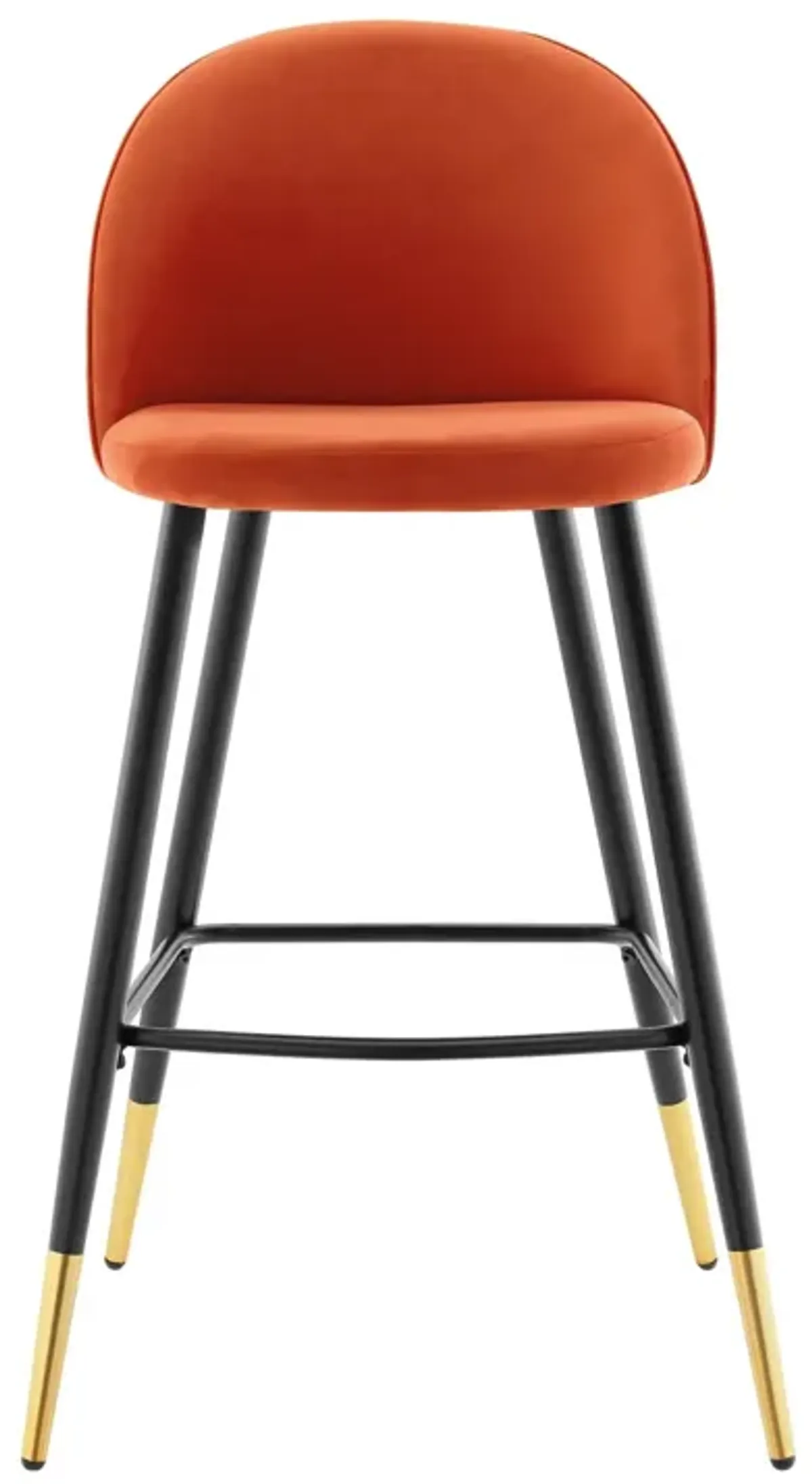 Cordial Performance Velvet Bar Stools - Set of 2