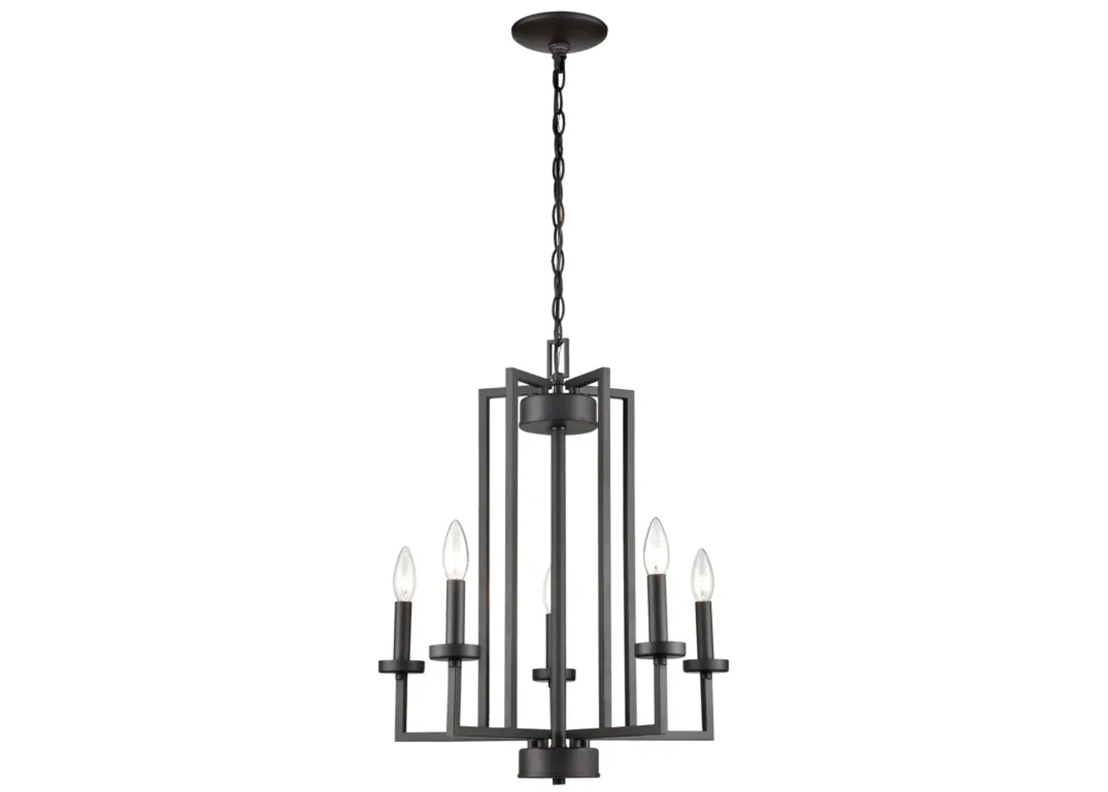 West End 20" Wide 6-Light Chandelier