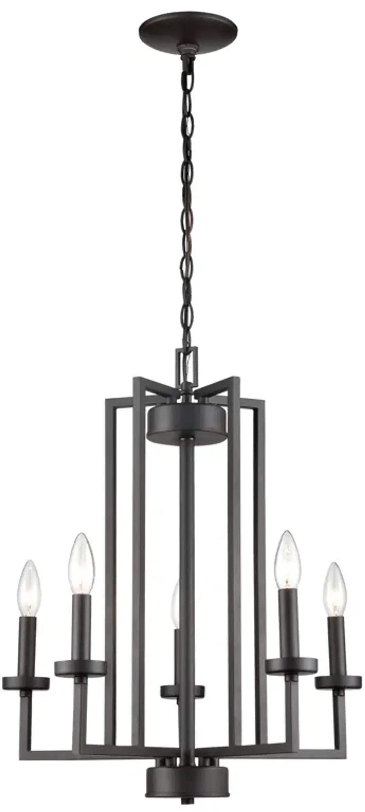 West End 20" Wide 6-Light Chandelier