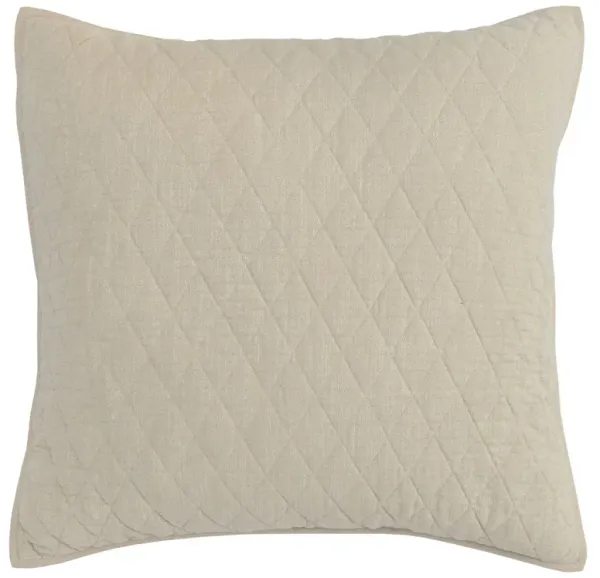 Lana Natural Euro Sham