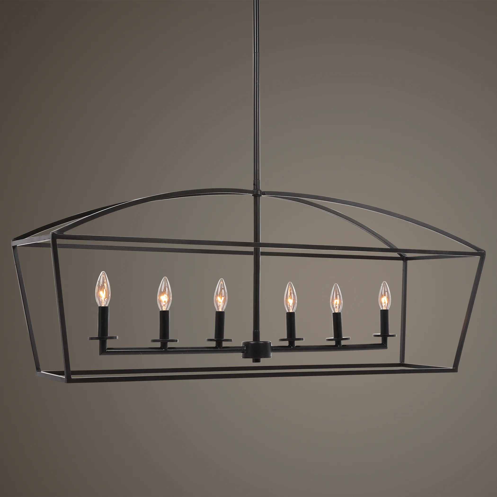 Clayton 6 Light Linear Chandelier