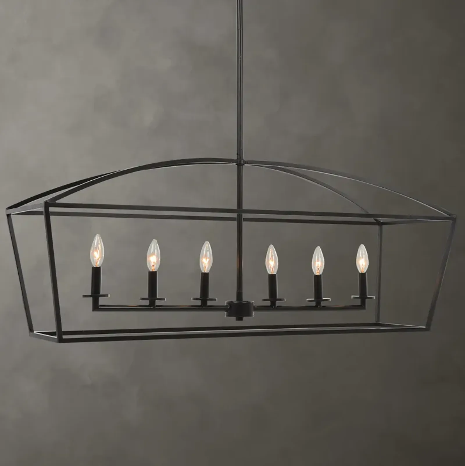 Clayton 6 Light Linear Chandelier