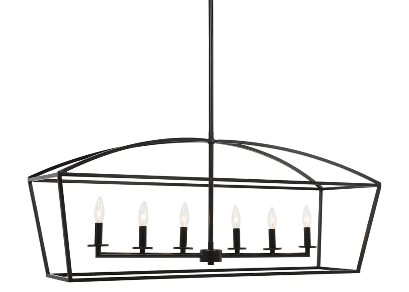 Clayton 6 Light Linear Chandelier