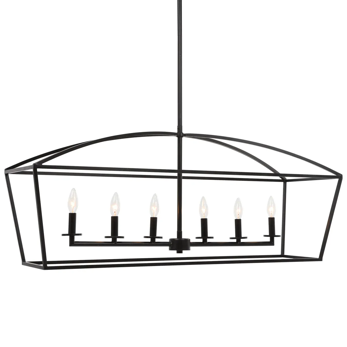 Clayton 6 Light Linear Chandelier