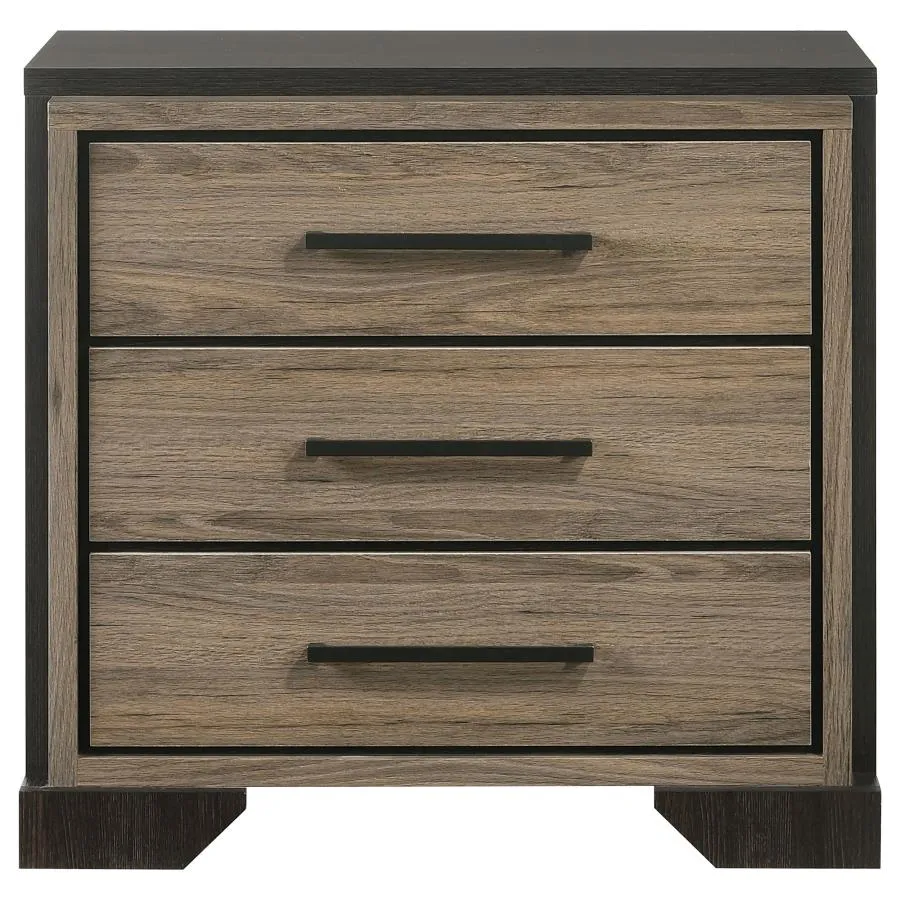 Austen 3-Drawer Nightstand