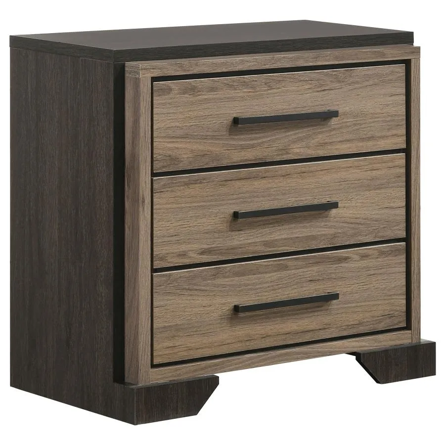 Austen 3-Drawer Nightstand