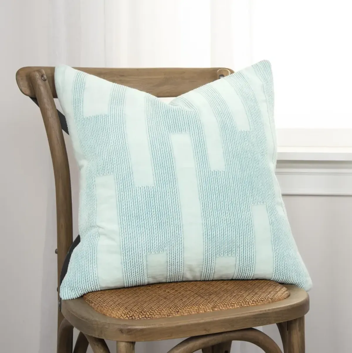 Solid Pale Blue Pillow