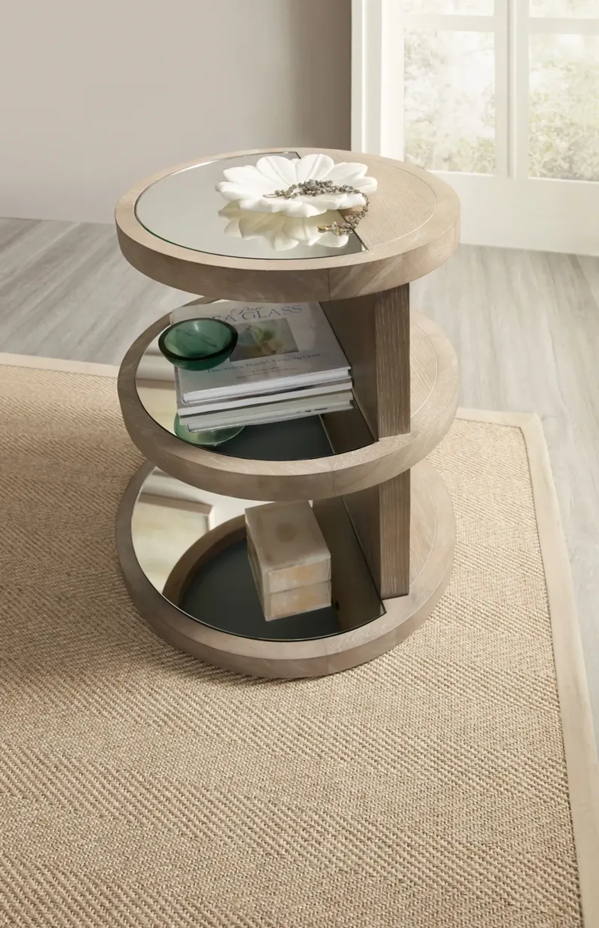 Affinity Round End Table