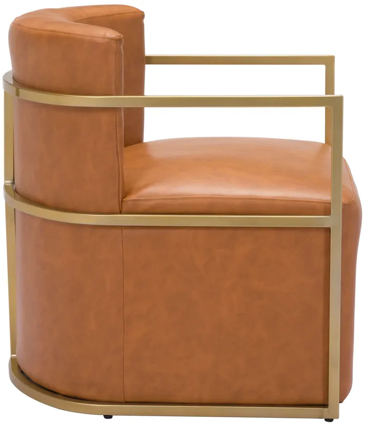 Xander Accent Chair Brown