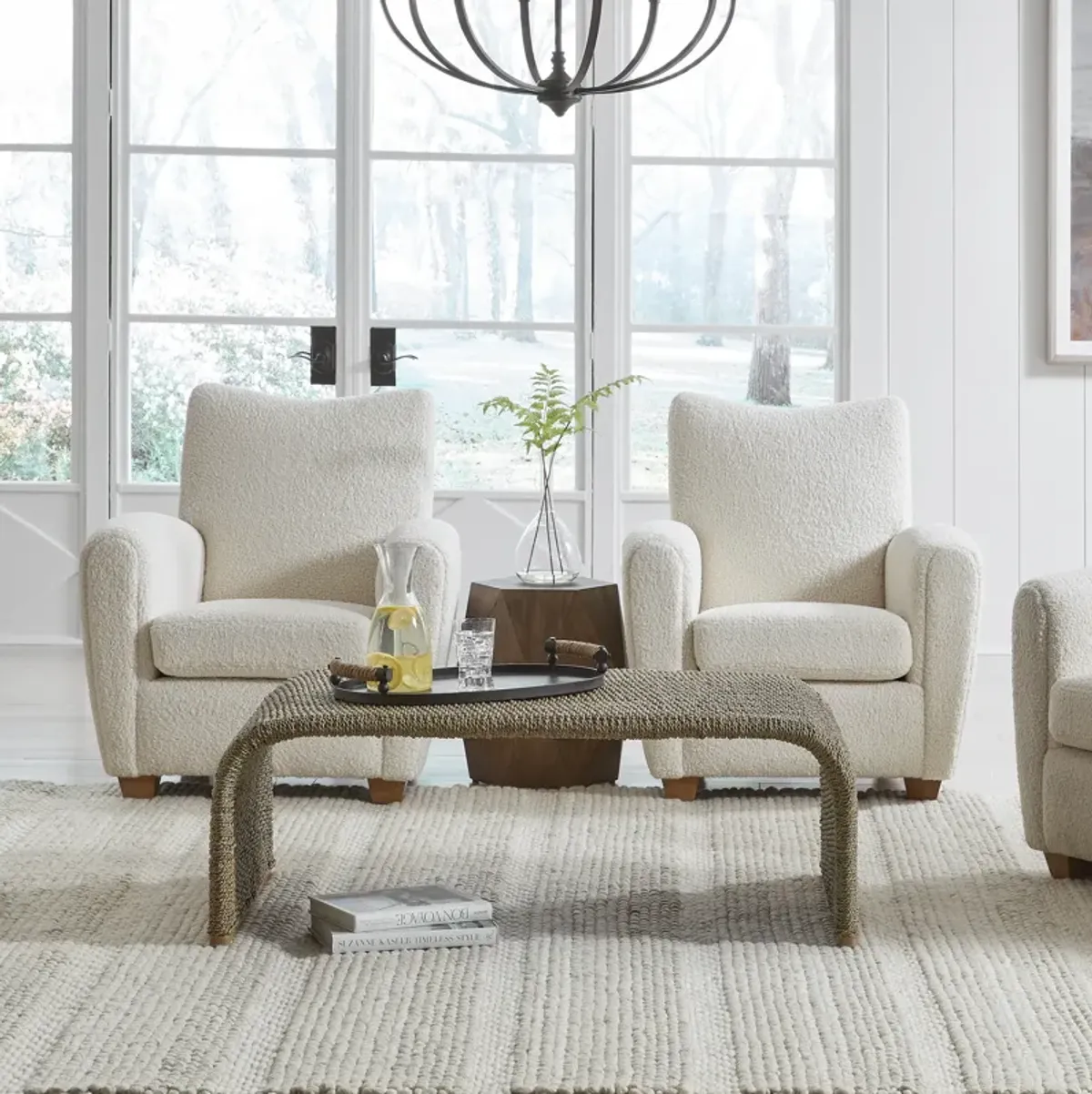 Calabria Woven Seagrass Coffee Table