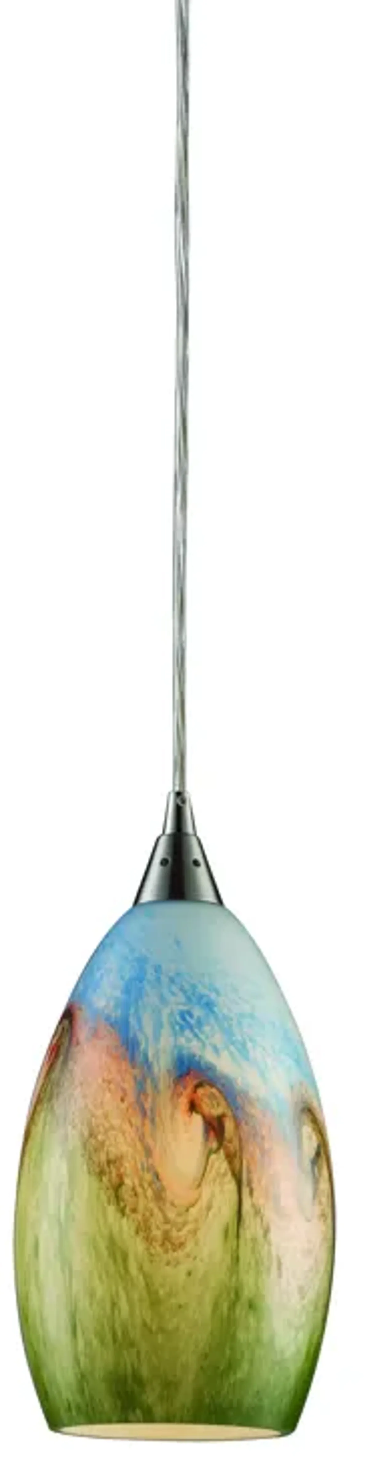 Geologic Configurable Multi Pendant - Satin Nickel