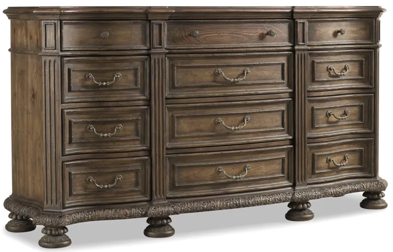 Rhapsody Twelve Drawer Dresser