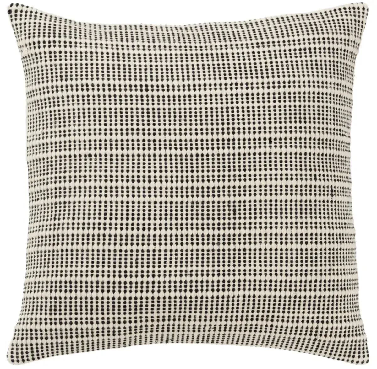 stripe black Pillow