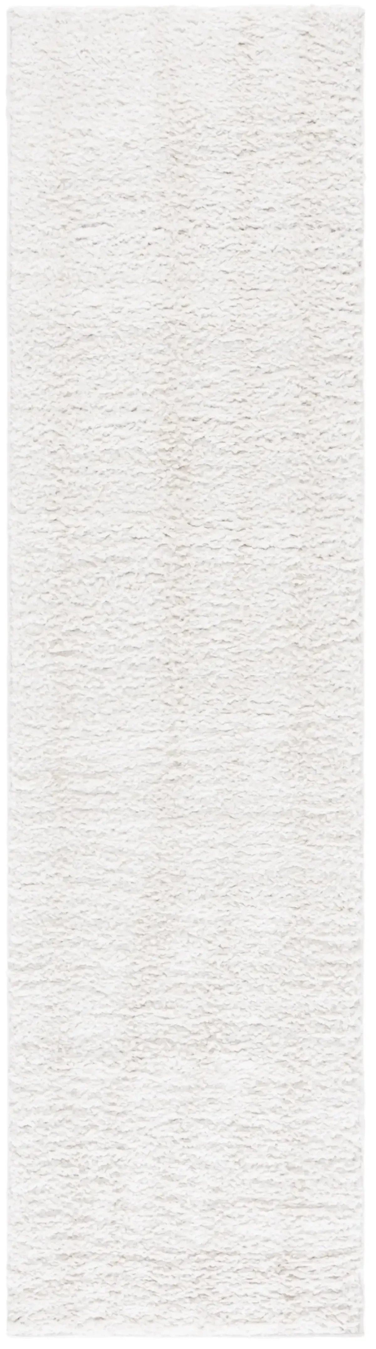 RUMI SHAG 130 IVORY  2'-2' x 8' Runner Rug