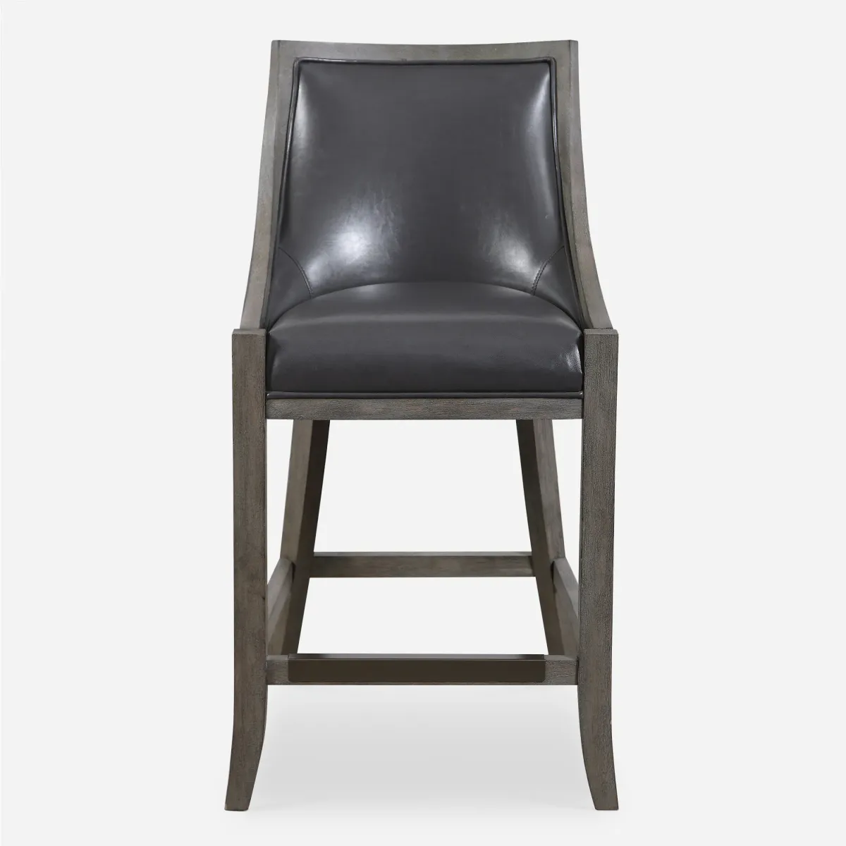 Elowen Leather Counter Stool