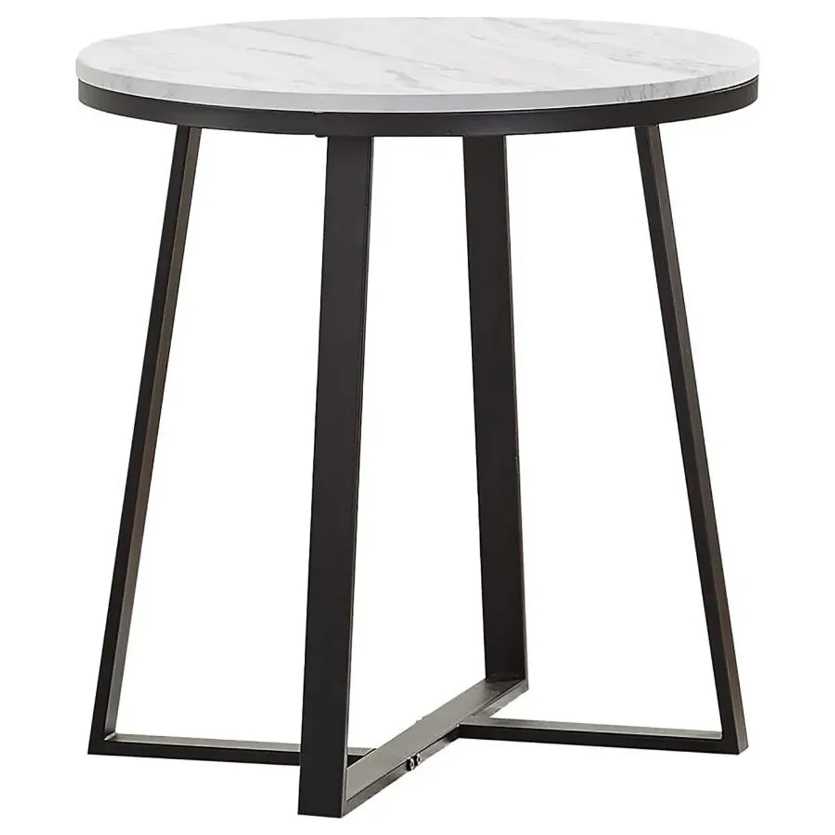 Demi Base round End Table