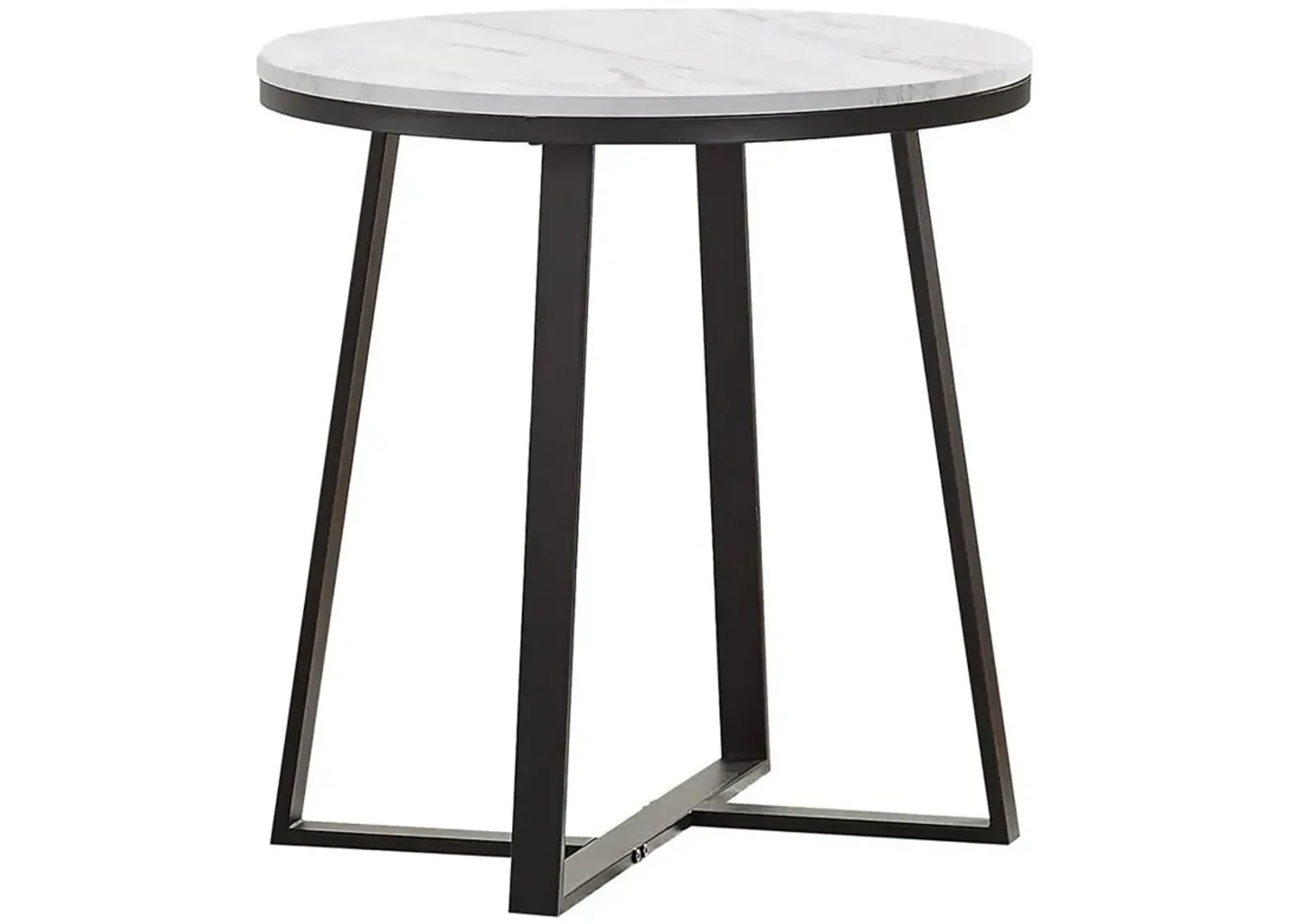 Demi Base round End Table