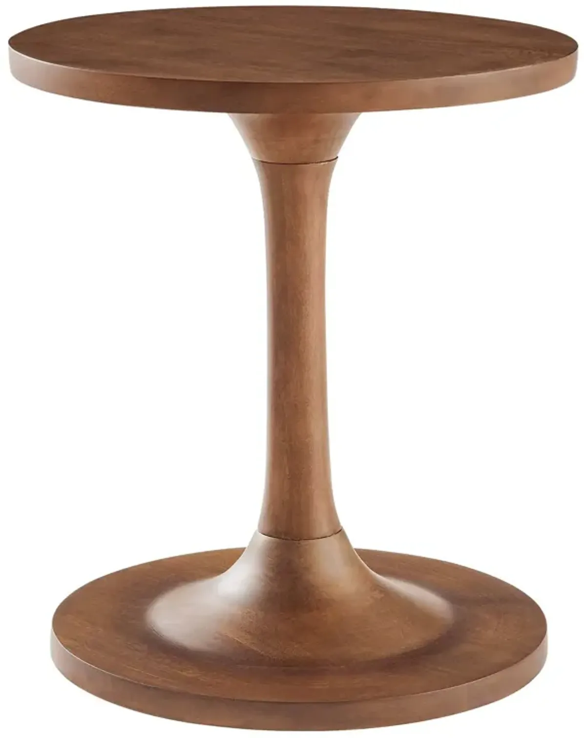 Lina Round Mango Wood Side Table