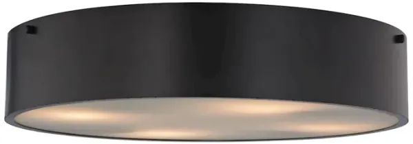 Clayton 21" Wide 4-Light Flush Mount - Oil Rubbed Bronze