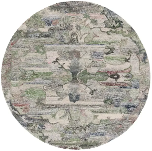 ANATOLIA Hand Tufted 6' x 6' Round area rug