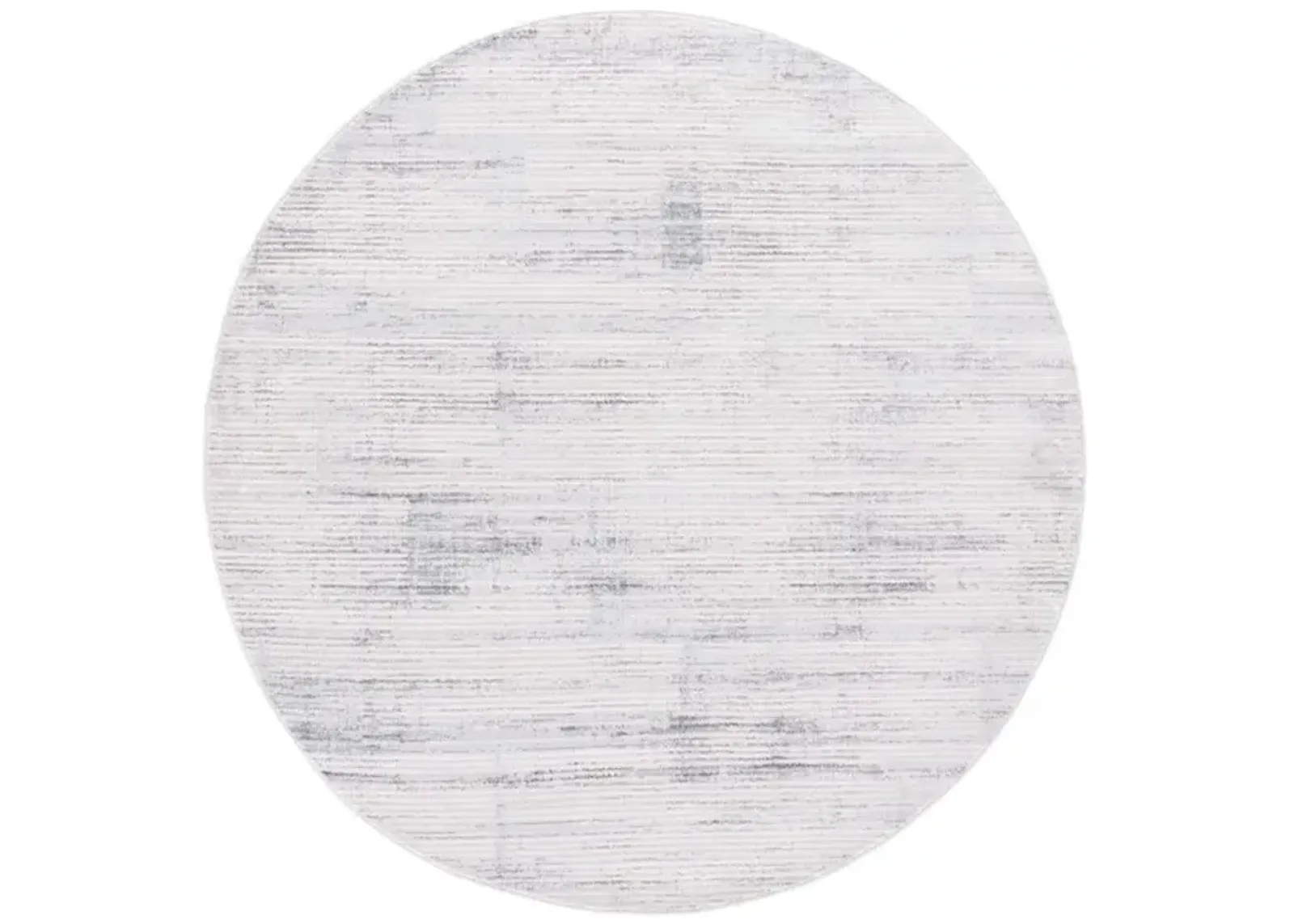 WHISPER 558 Grey  6'-7' X 6'-7' Round Round Rug