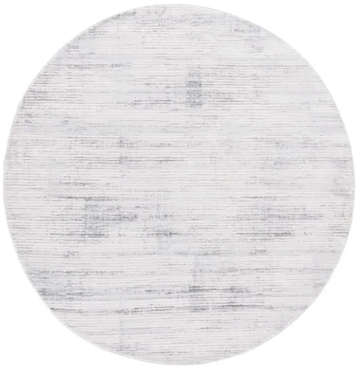 WHISPER 558 Grey  6'-7' X 6'-7' Round Round Rug