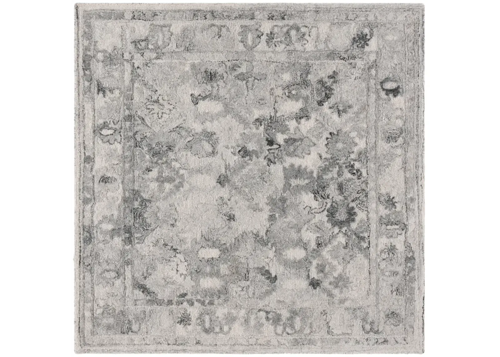 MARQUEE 126 LIGHT GREY  6' x 6' Square Square Rug