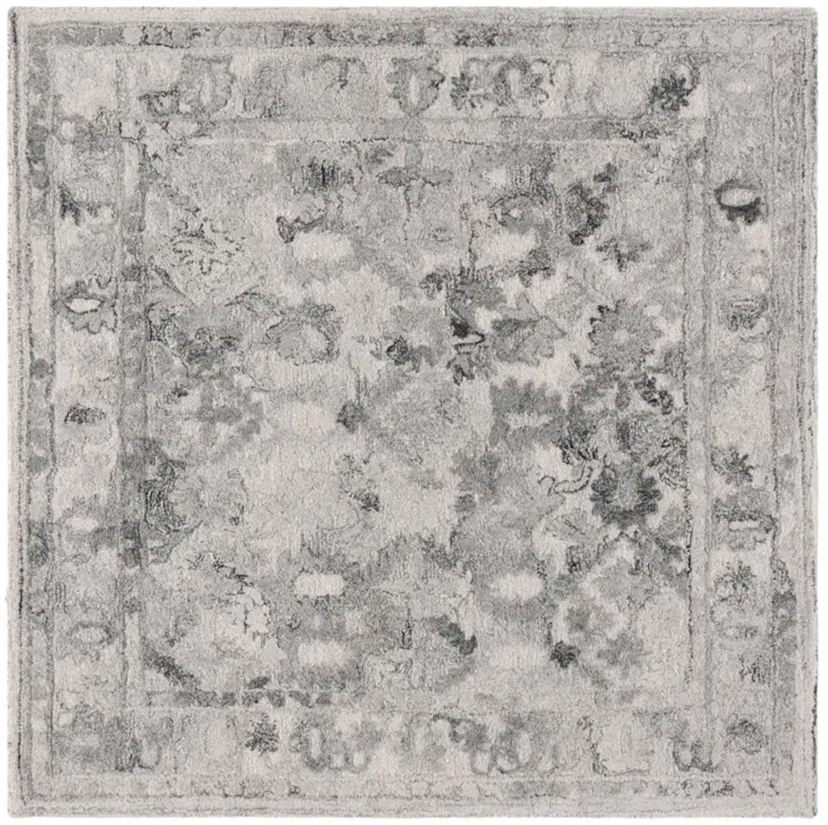 MARQUEE 126 LIGHT GREY  6' x 6' Square Square Rug