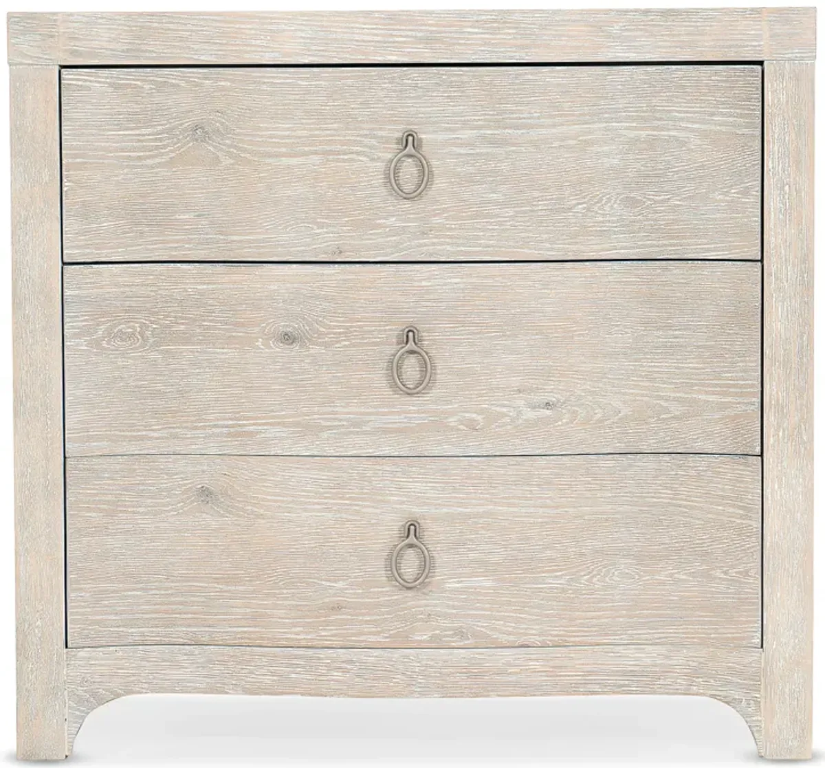 Serenity Antigua Three Drawer Nightstand
