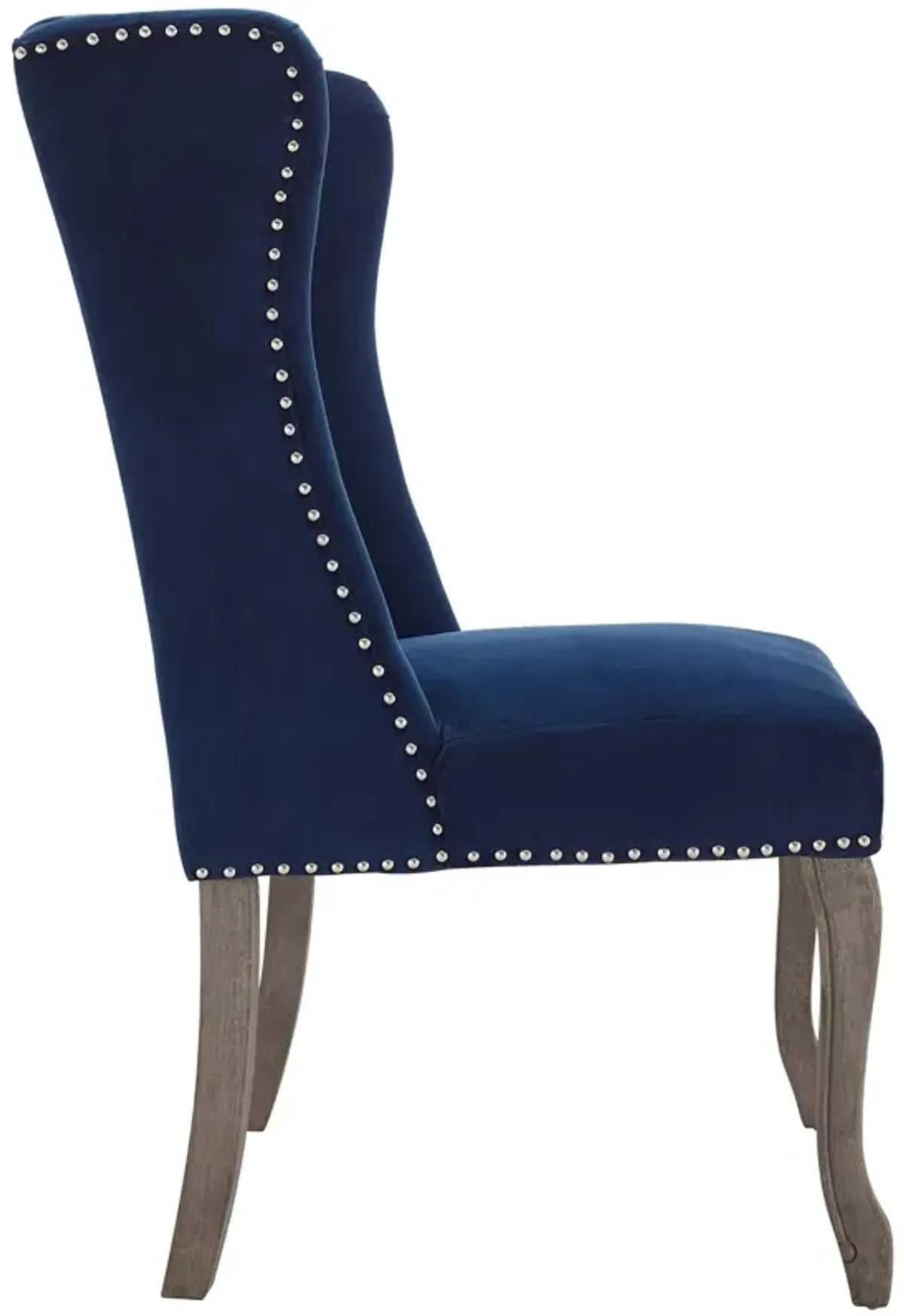 Apprise French Vintage Dining Performance Velvet Side Chair