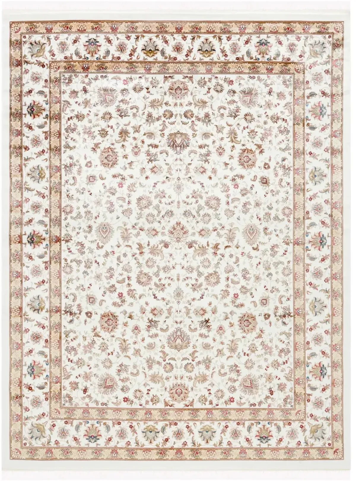 PERSIAN CLASSIC 450 IVORY  8' x 10' Large Rectangle Rug