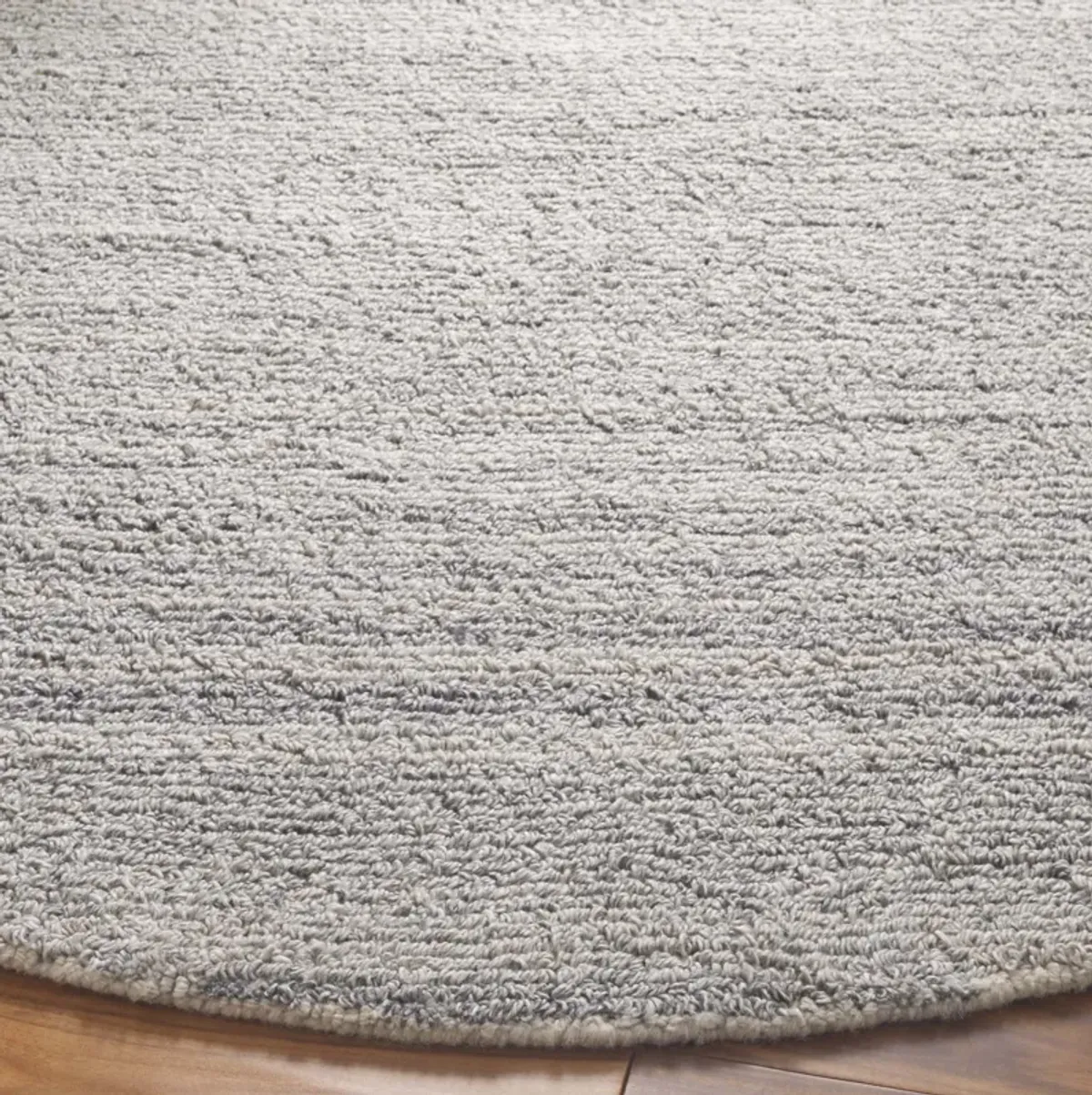 EBONY Hand Tufted 6' x 6' Round area rug