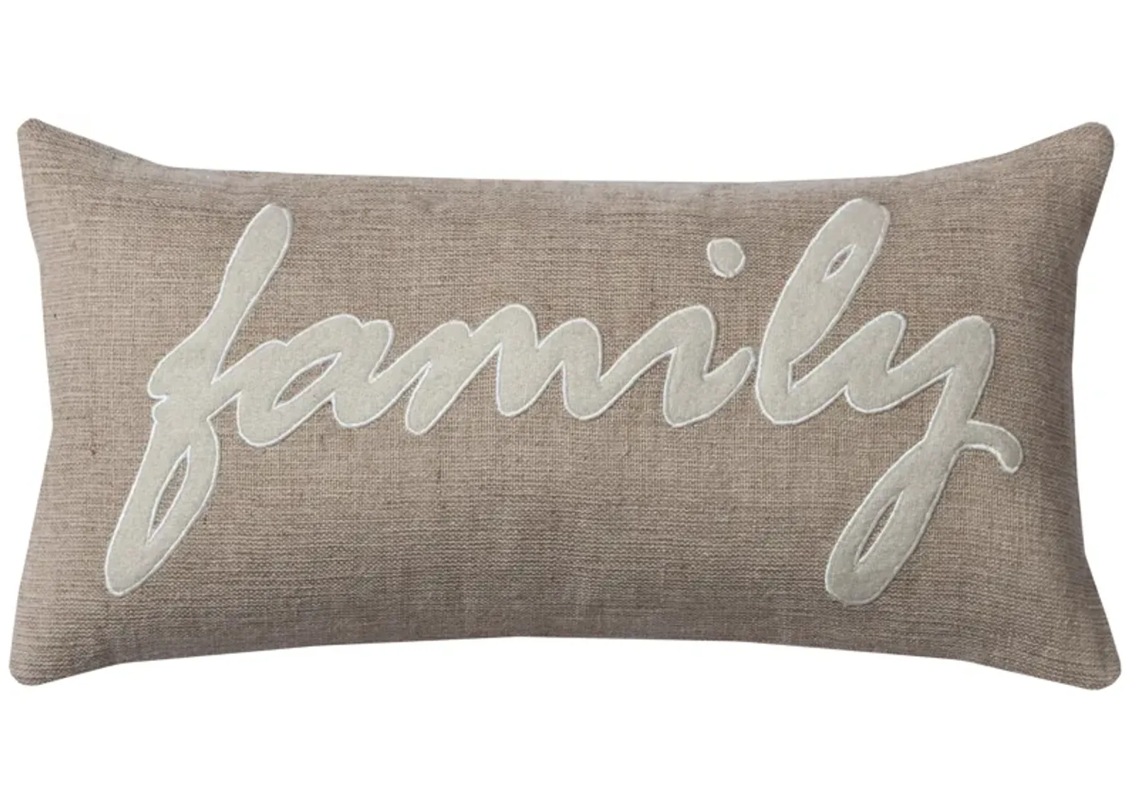 SENTIMENT Word Brown  Pillow