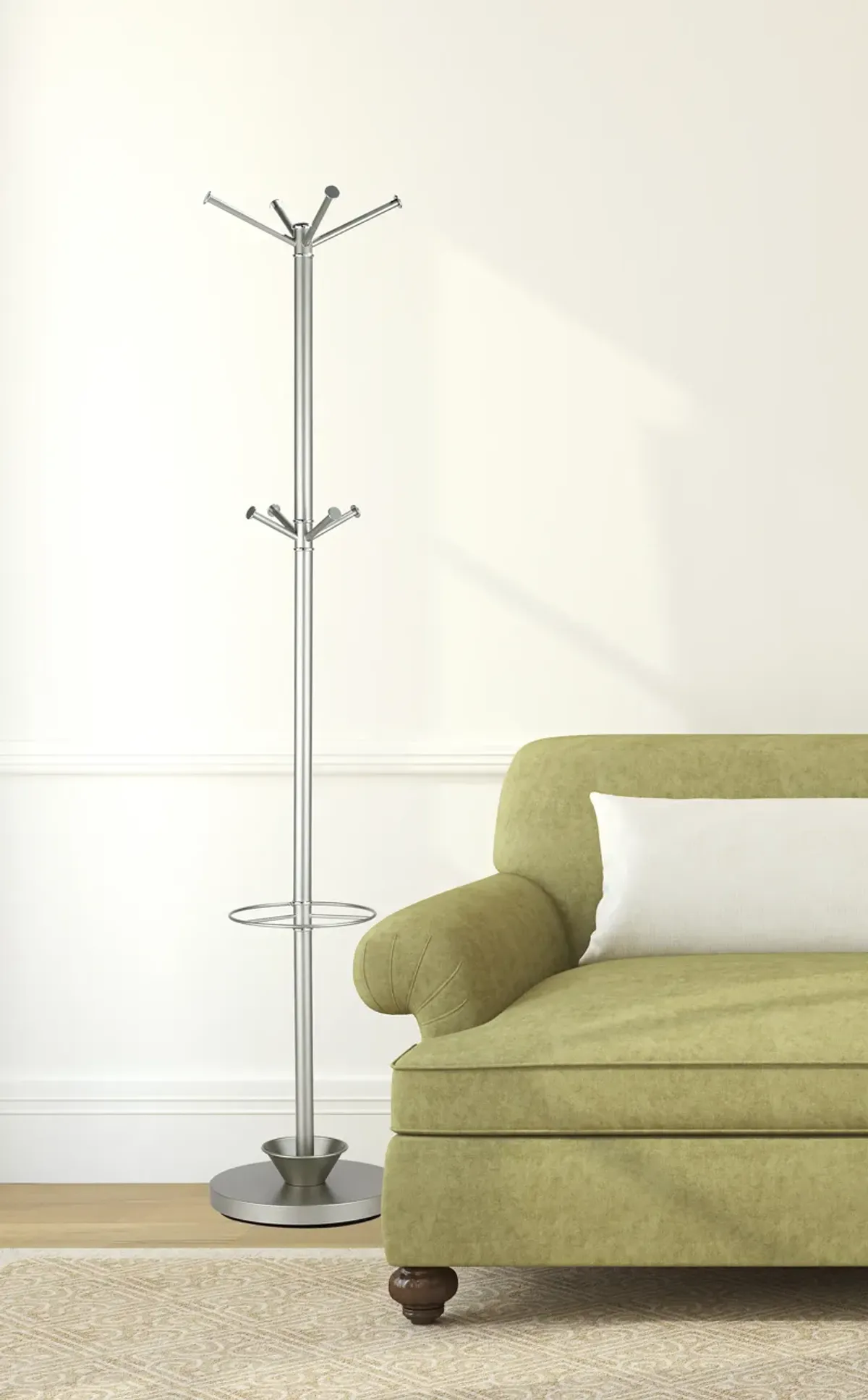 Quatro Umbrella Stand/Coat Rack