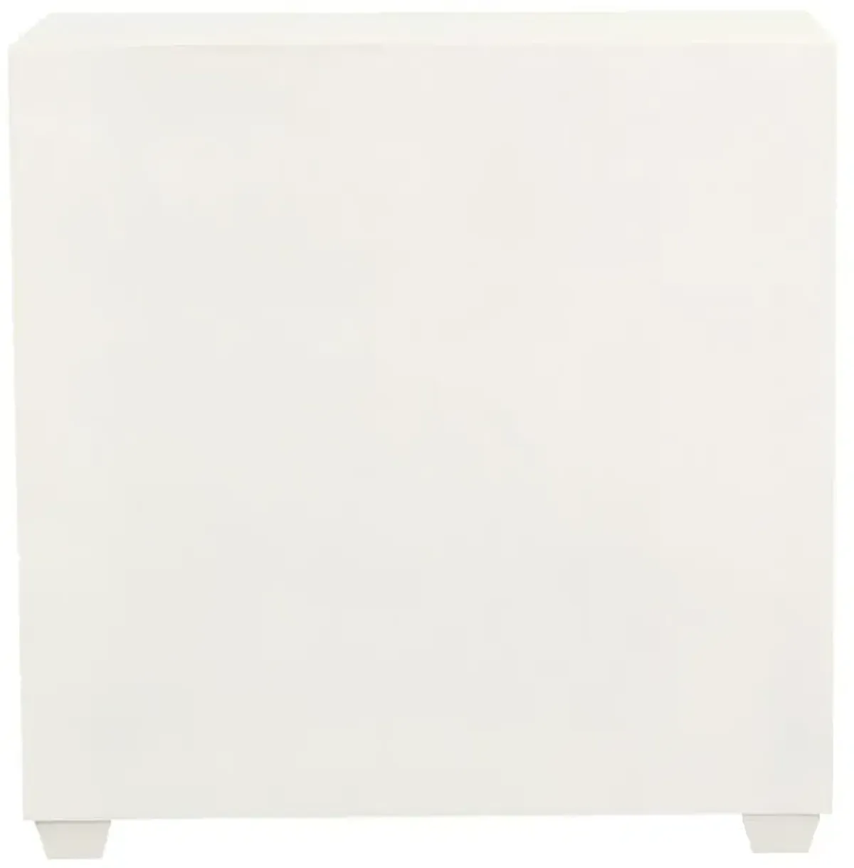 Tullahought 2-Door Accent Cabinet White And Gold