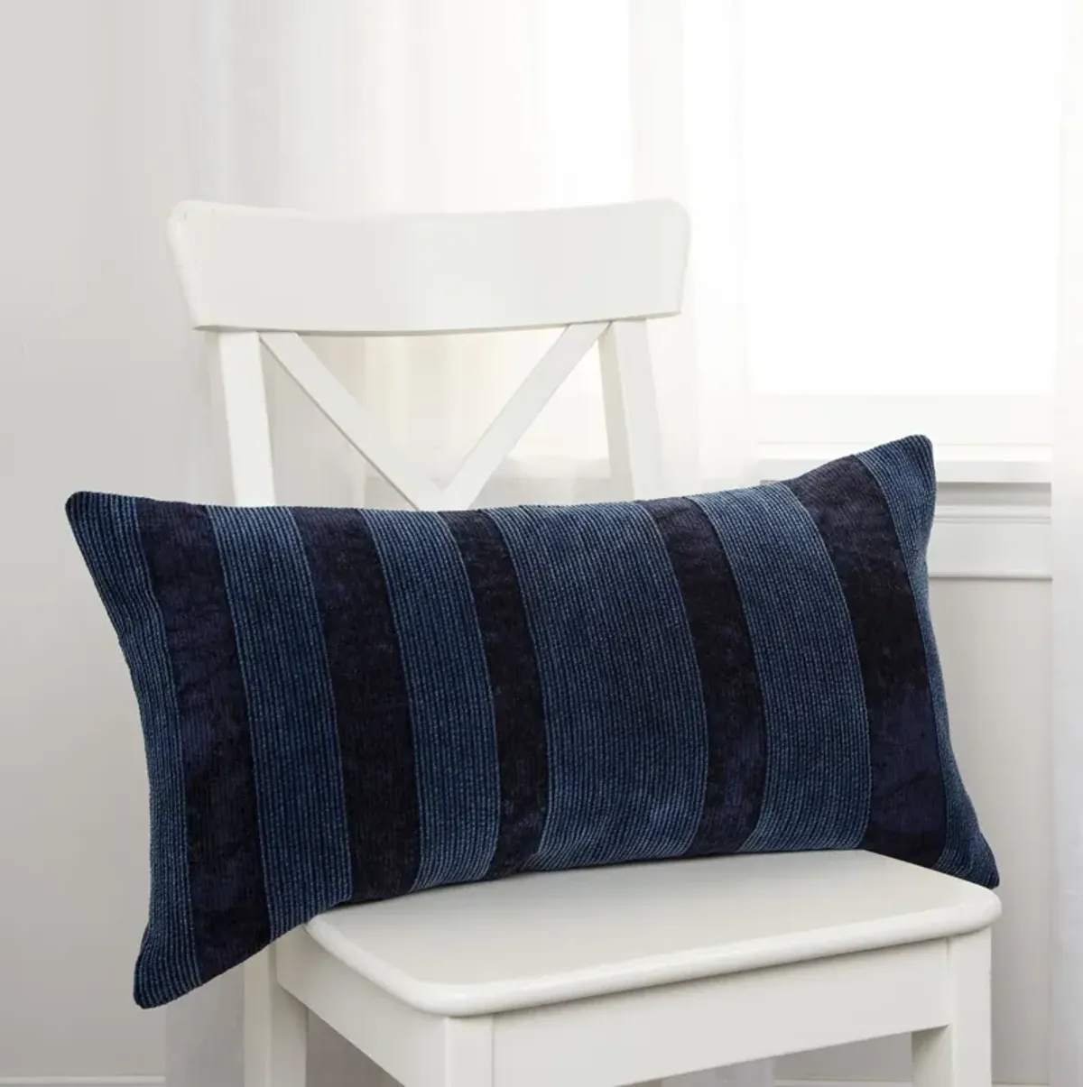 Solid Indigo Pillow