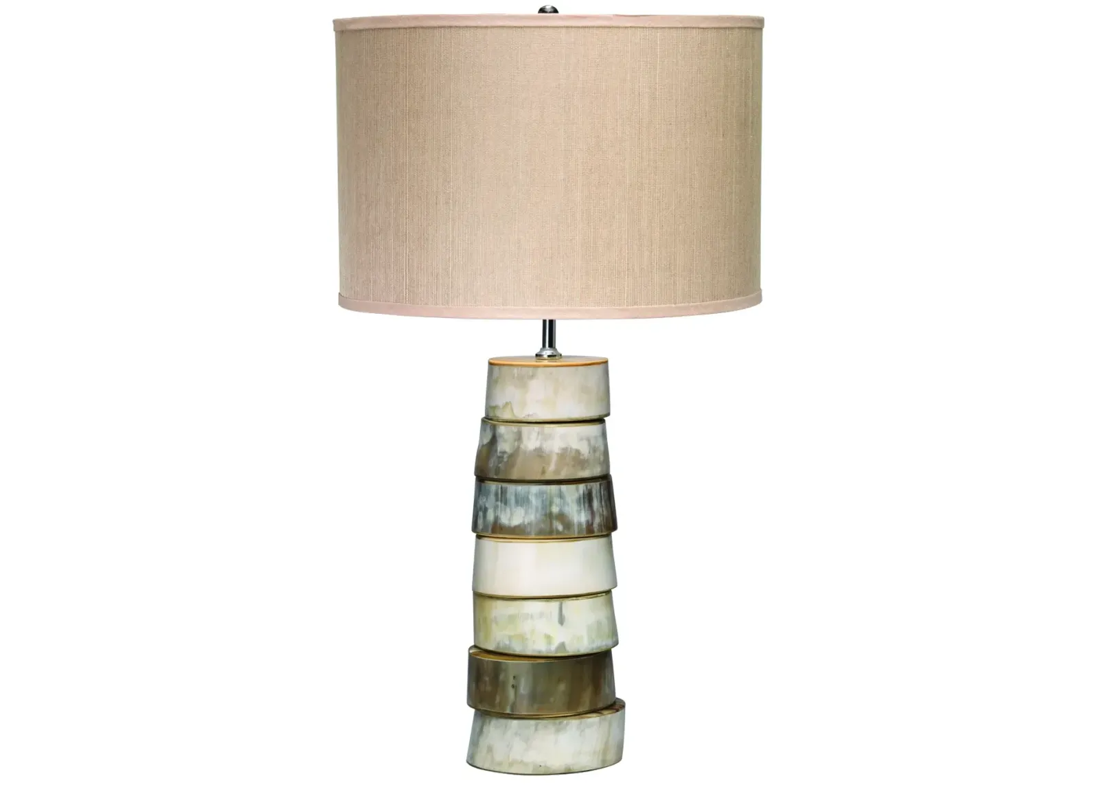 Stacked Horn Table Lamp