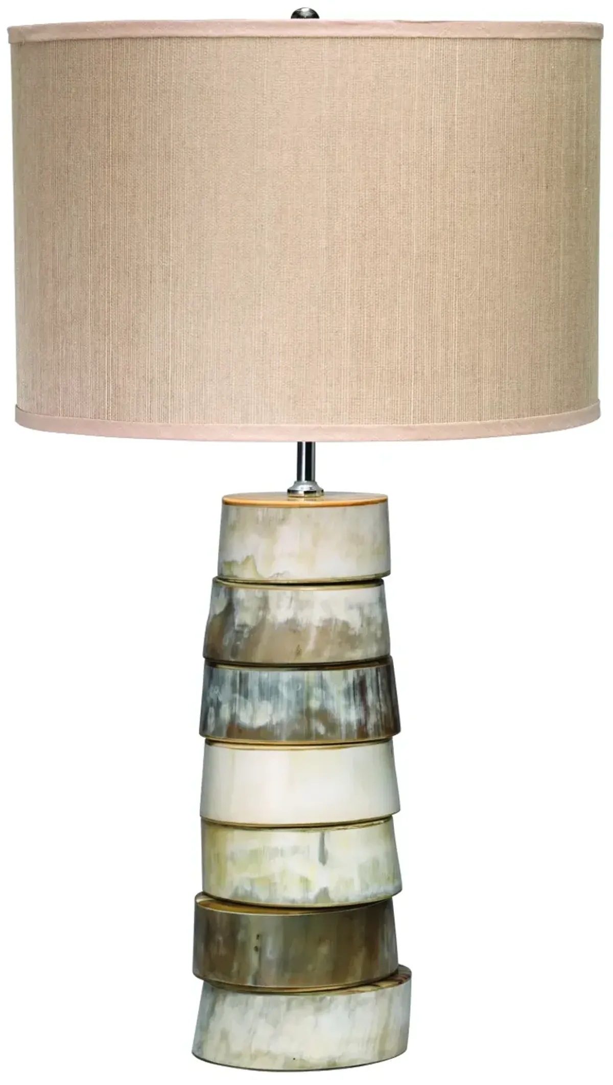 Stacked Horn Table Lamp